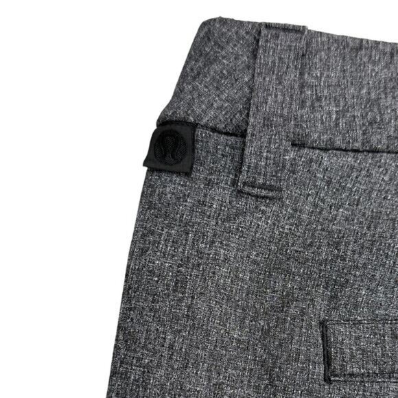 Lululemon Commission Classic-Fit Short 5" Ventlight In Heathered Black Size 38 - Picture 8 of 9